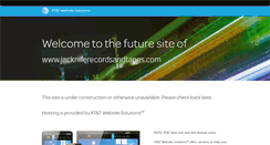 Desktop Screenshot of jackniferecordsandtapes.com